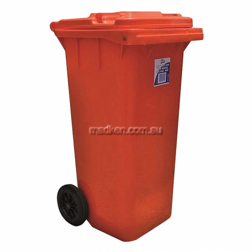 View 19411 Heavy Duty Bin With Wheels 120 Litre details.