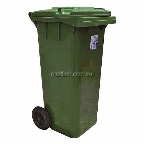 View 19412 Heavy Duty Bin With Wheels 120 Litre details.