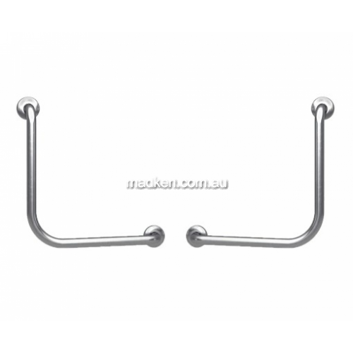 View EC45AMBSS Ambulant Toilet Grab Rail Set details.
