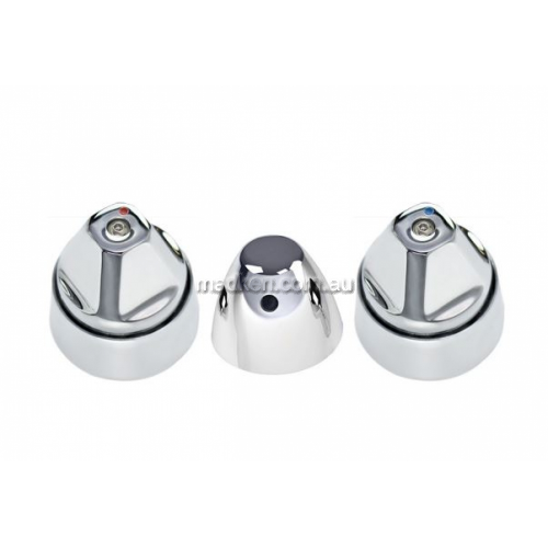 AV0001 Anti Ligature Basin Set with Outlet and Control Valves