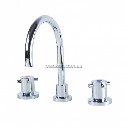 View CAPLF0005 Bench Mounted Sink Set Swivel Spout details.