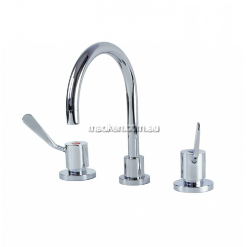 CL10005 Basin Mounted Sink Set Swivel Spout