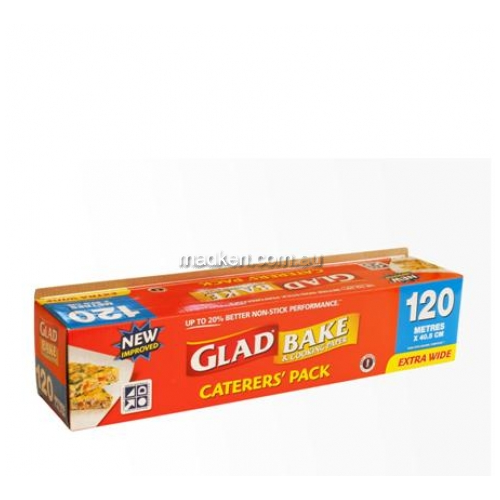 BW120/6 Glad Bake Non-Stick Baking Paper