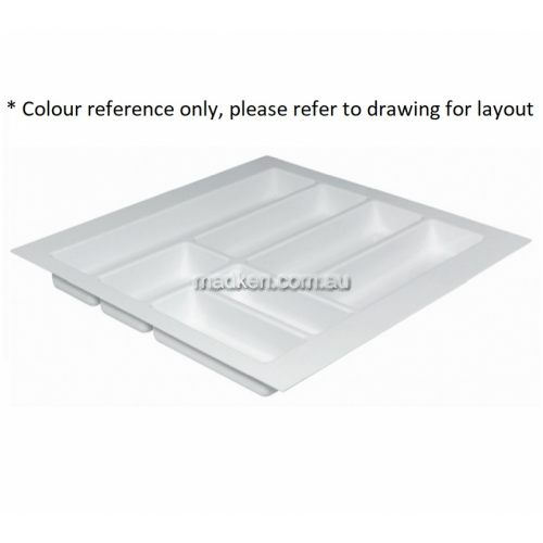View Cutlery Tray, Suits 800mm Drawer details.
