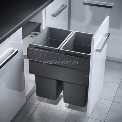 Waste Bin 2 x 38L