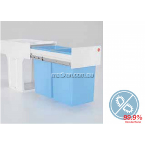 View Waste Bin 2 x 15L Antibacterial details.