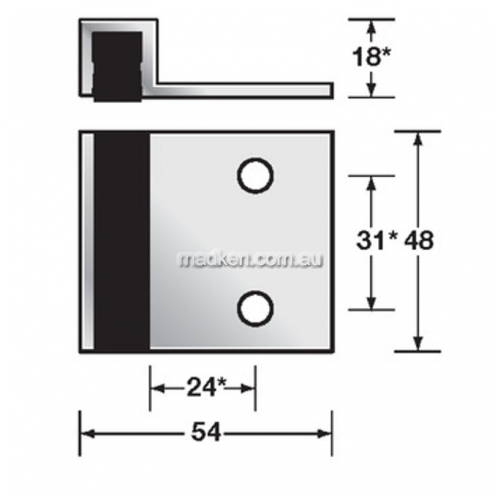 View Bumper Door Hardware details.
