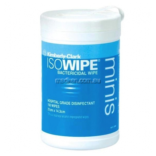 6837 Isowipe Mini Bactericidal Wipes