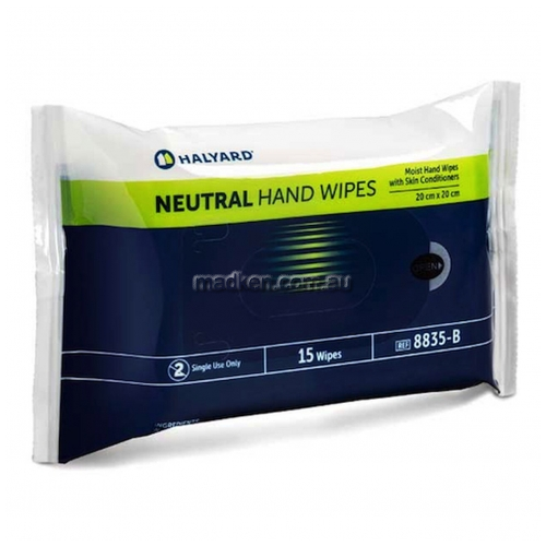 View 8835 Neutral Hand Wipes details.