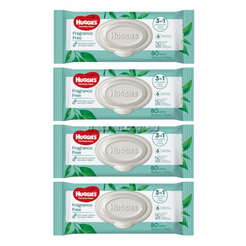 Baby Wipes On-The-Go Pack Fragrance Free