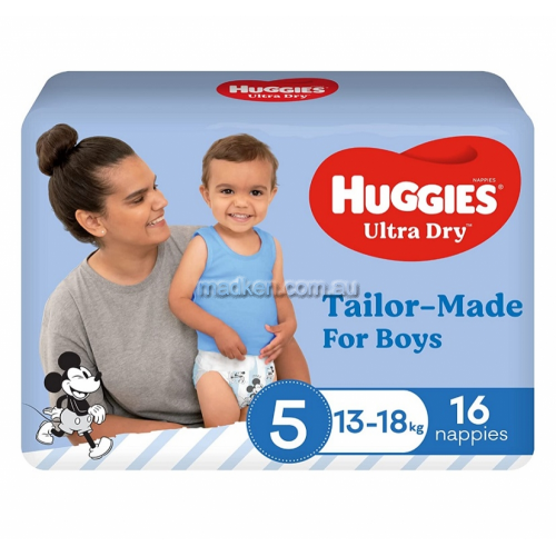 View Essentials Nappies Boys Size 5 details.