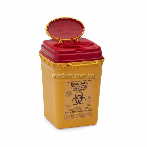 View QSeu4.0 Sharps Waste Container 4L details.