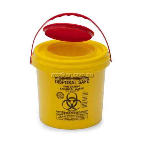 View RE4LR Sharps Disposal Container Round 4L details.