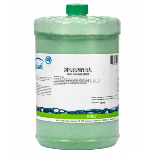 2070241 Citrus Universal Industrial Grit Hand Soap