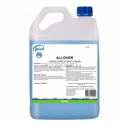 View Allover Liquid Hand and Body Soap details.