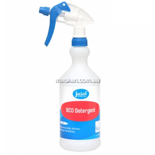 View BC0 Labelled Jet Spray Bottle and Trigger details.