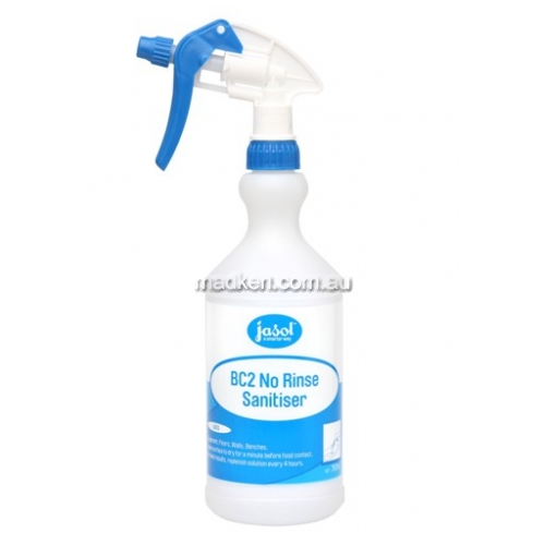 BC2 Labelled Jet Spray Bottle and Trigger