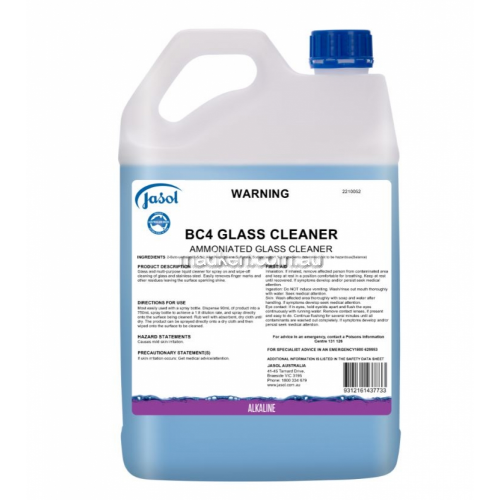 View BC4 Glass Cleaner details.