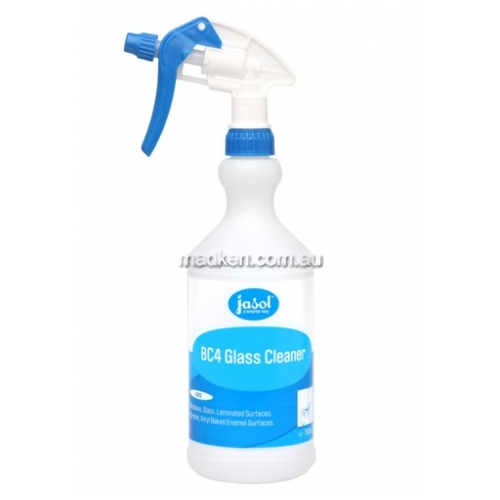 View BC4 Labelled Jet Spray Bottle and Trigger details.