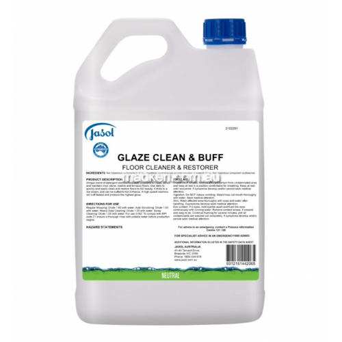 View Glaze Clean and Buff Floor Cleaner and Restorer details.