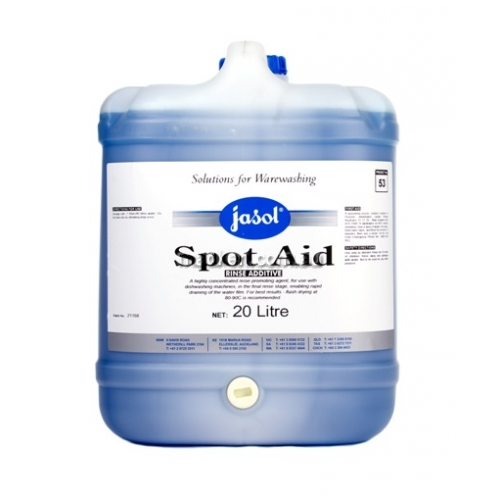 View Spot Aid Machine Dishwash Rinse Aid details.
