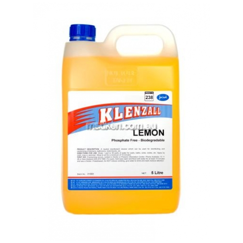 View Klenzall Lemon Disinfectant details.
