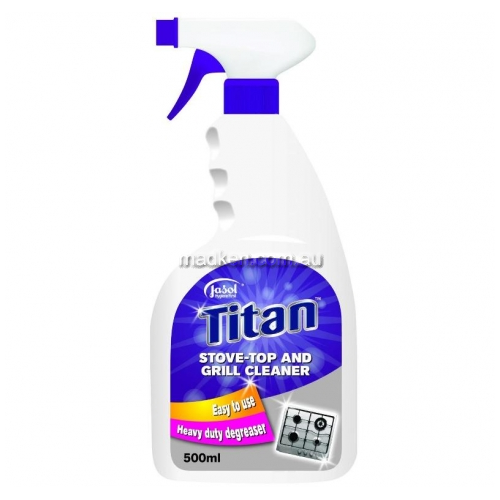 View Titan Stove-Top and Grill Cleaner details.