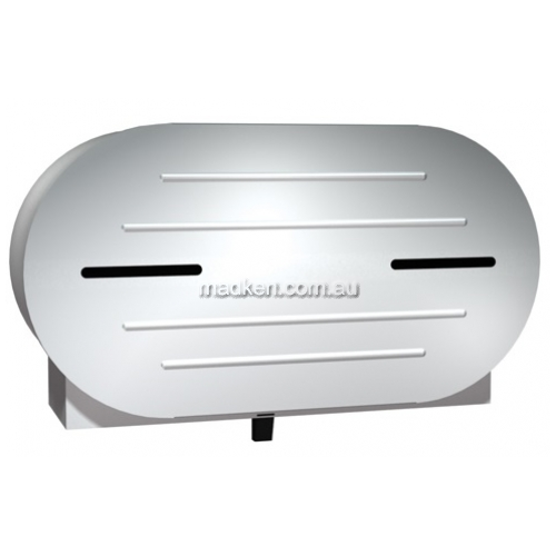 10-0040 Double Jumbo Toilet Roll Dispenser