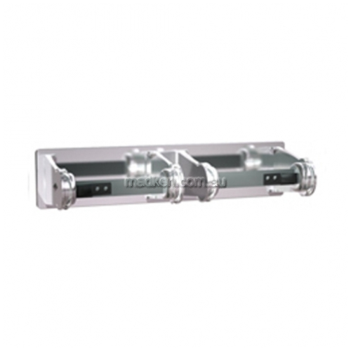 View 10-0715 Double Toilet Roll Holder Controlled Delivery details.