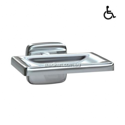 10-7320 Soap Dish with Drain Holes