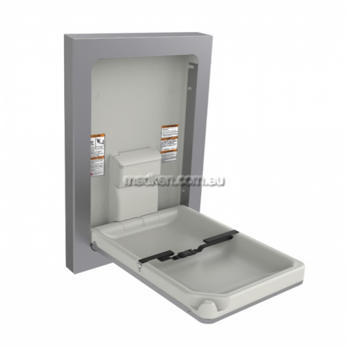 View 10-9017-9 Baby Change Table Vertical Surface Mounted details.
