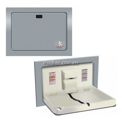 View 10-9018 Baby Change Table Horizontal Stainless Steel details.