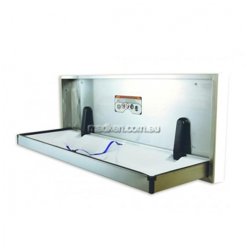 ECP Extended Change Table Horizontal Full Stainless Steel