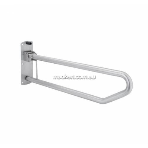 JDM-GDD-STL Drop Down Toilet Grab Rail With Locking Pin