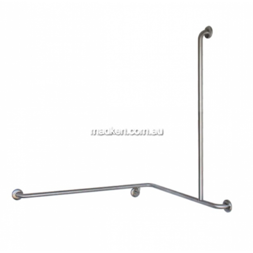 View JDM-GEC-1 Shower Grab Rail Combination Horizontal and Vertical Right Hand details.