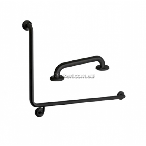 JDM-GTP-9-41 Toilet Grab Rail Set 90 Degree Right Hand