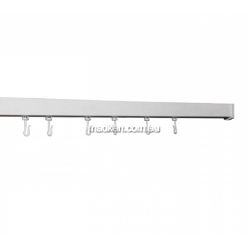 JDMTRACK-L Shower Curtain Track L-Shaped Anodised 