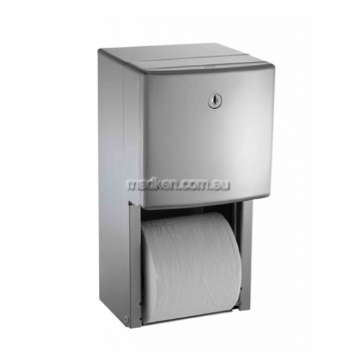 View 10-20030 Double Toilet Roll Dispenser Surface Mounted details.
