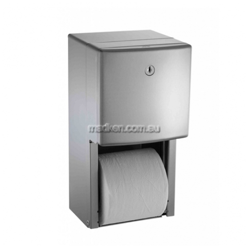 View 20030 Double Toilet Roll Holder Surface Mounted details.