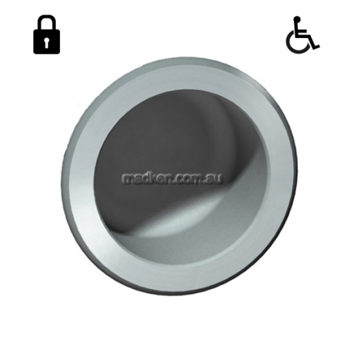 View 10-110 Round Toilet Roll Holder Recessed Rear Mounting details.