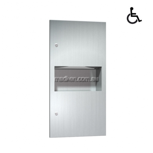 10-64623 Combo Unit Towel Dispenser and Waste Bin  8.4L