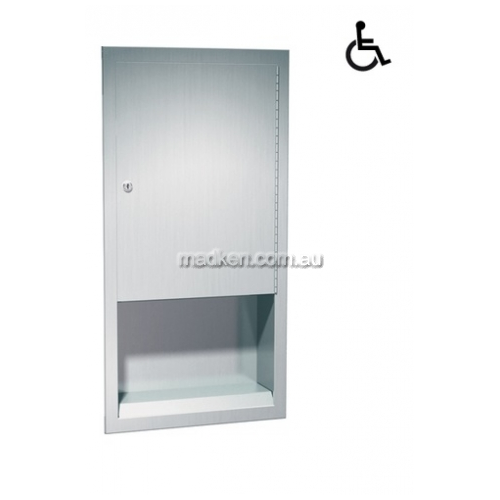 10-0452 Paper Towel Dispenser Recessed