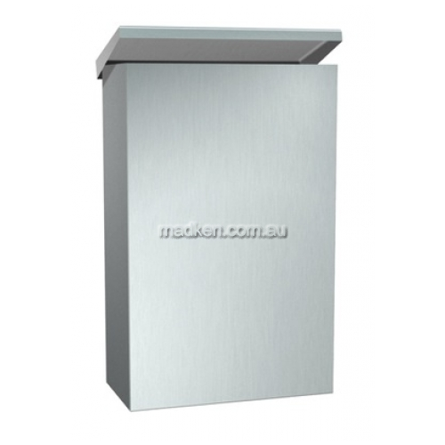 View 10-0852 Sanitary Napkin Disposal 4.5L Wall Mounted details.