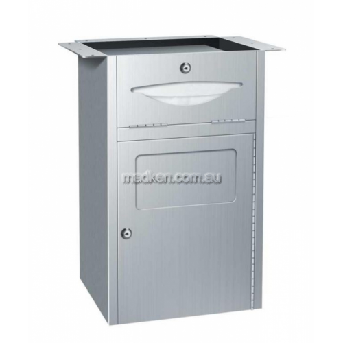 View 10-4004 Paper Towel Dispenser and Waste Bin 38L Under Vanity details.