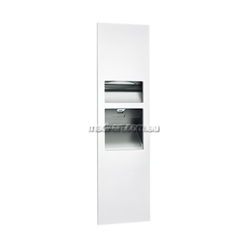 View 10-64672-2-00 3 In 1 Combo Unit Towel Dispenser Hand Dryer and Waste Bin 26L details.