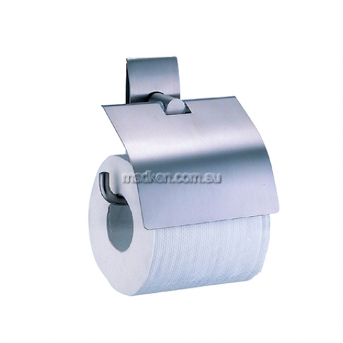 View JDM-6899-41 Single Toilet Roll Holder with Hood details.