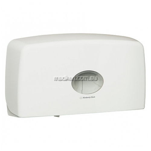 70210 Double Jumbo Toilet Roll Dispenser 