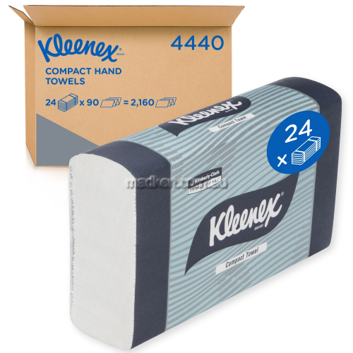 4440 Compact Hand Towel Folded