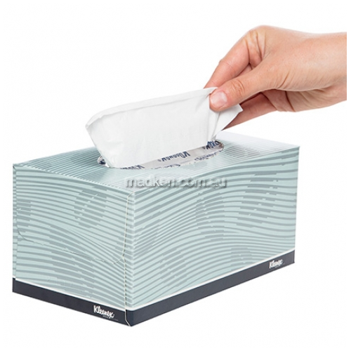 View 4715 Kleenex Facial Tissues Large Box 2 Ply White details.