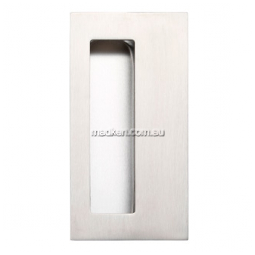View FP160 Flush Pull Handle Rectangular details.